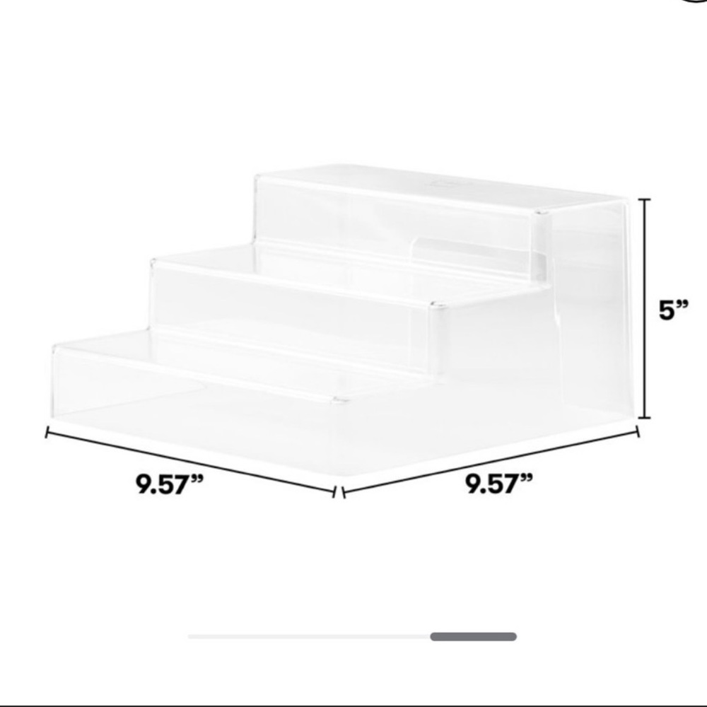 (2 pack) - The Home Edit 3-Tier Riser - Picture 2 of 9